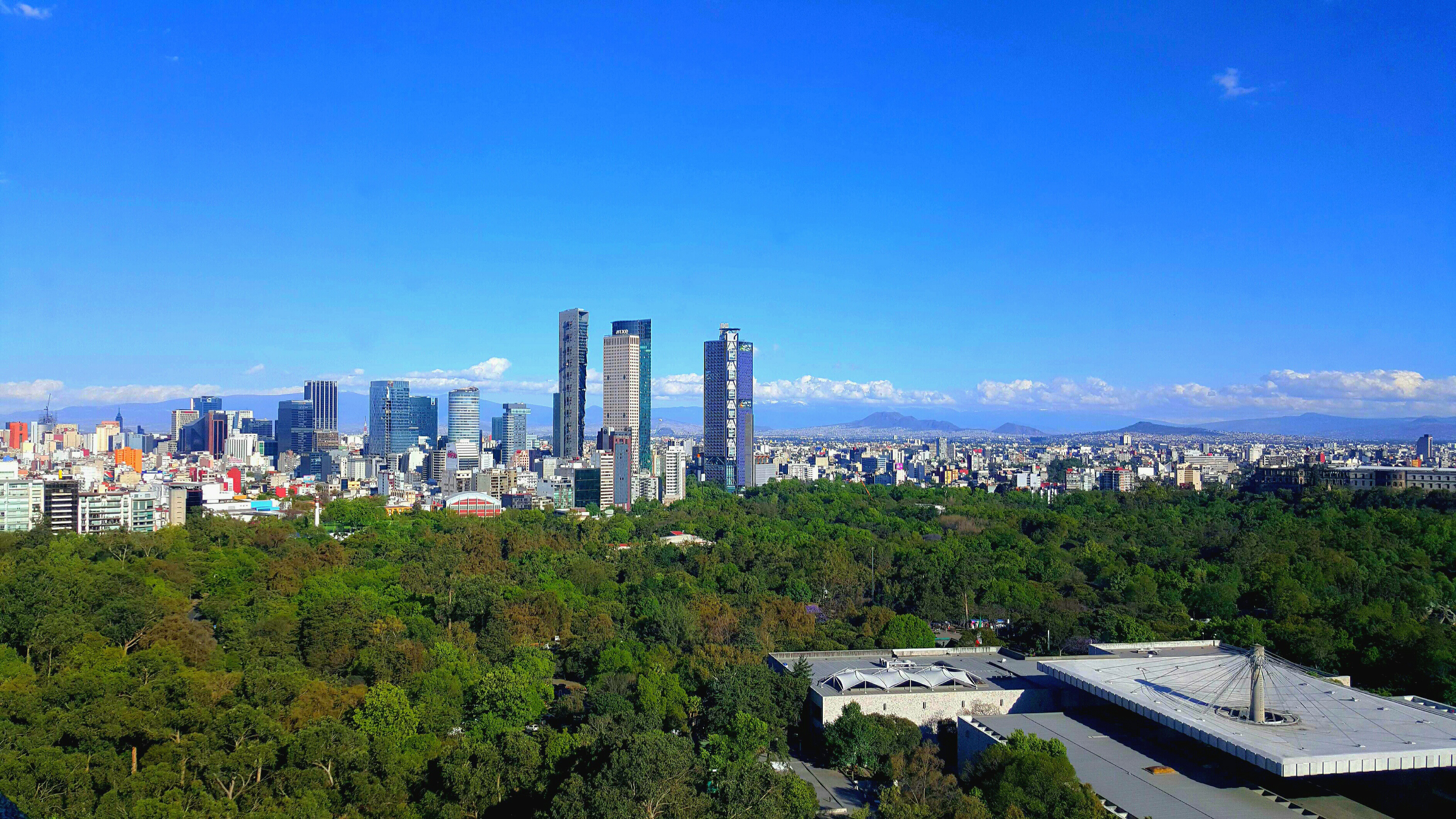 Vista de Paseo de la Reforma en Ciudad de México